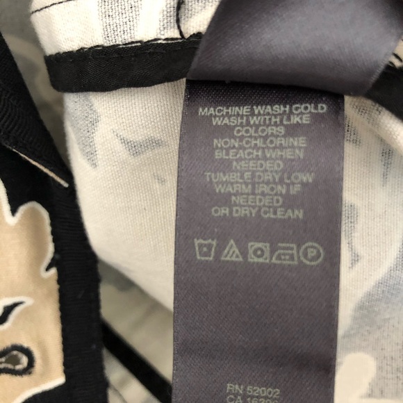 Liz Claiborne black & tan floral jacket - Size 6 - Picture 6 of 7